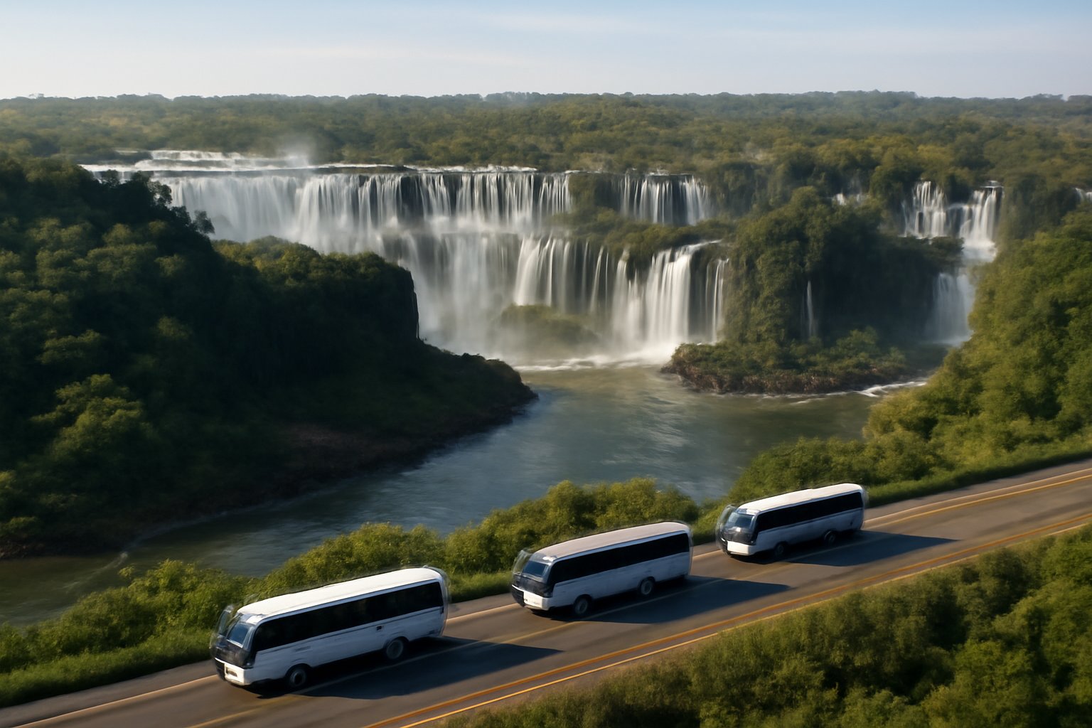 Foz do Iguaçu lidera buscas por passagens rodoviárias no Brasil