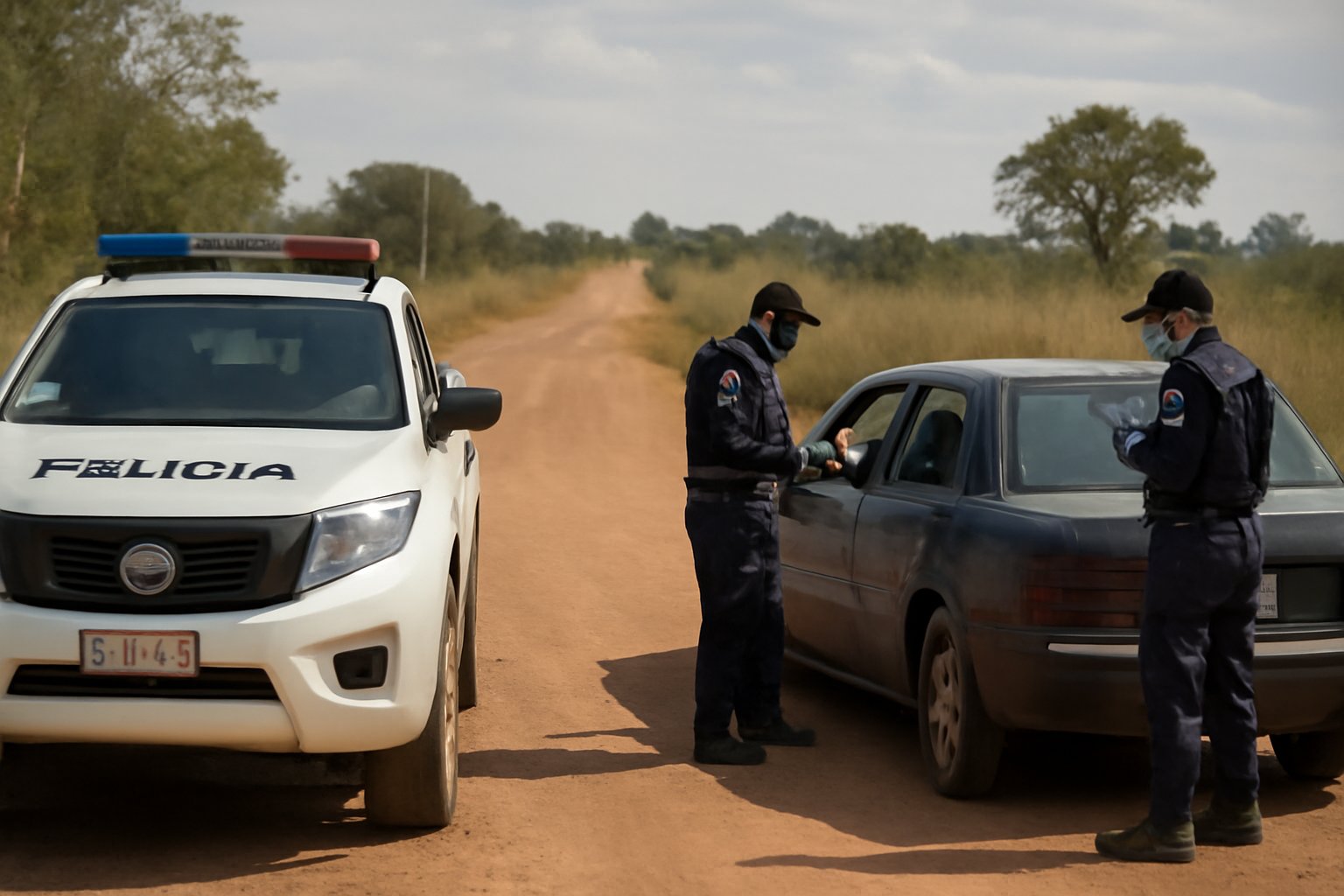 Polícia paraguaia é preso com 20 fuzis em Santa Rita
